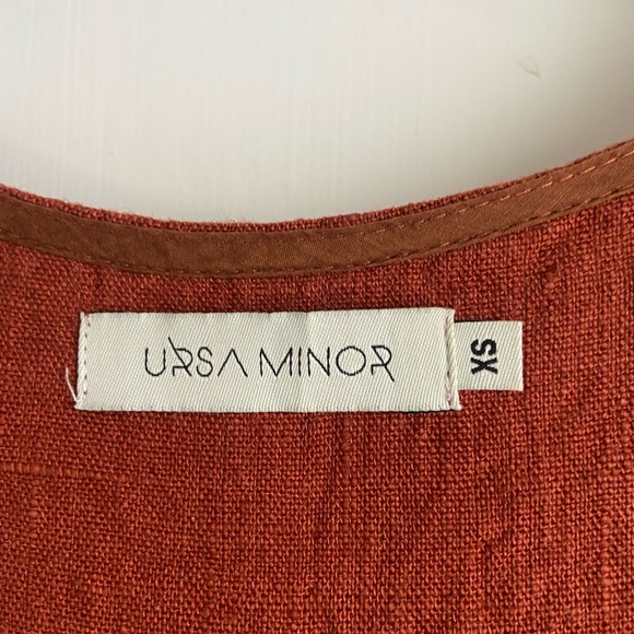 Ursa Minor Chao Sleveless Linen Dress - Picture 3 of 5